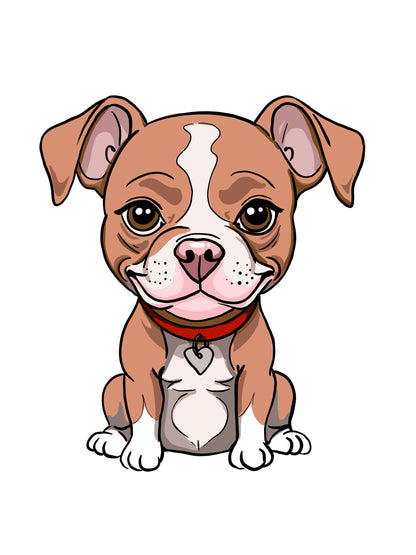 Adorable Animal Vinyl Stickers – 3 Inch Waterproof Decals (Dog Lovers + More!)