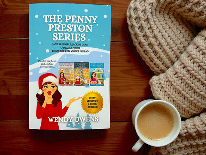 Penny Preston Omnibus Cozy Mystery 3 book bundle in one paperback