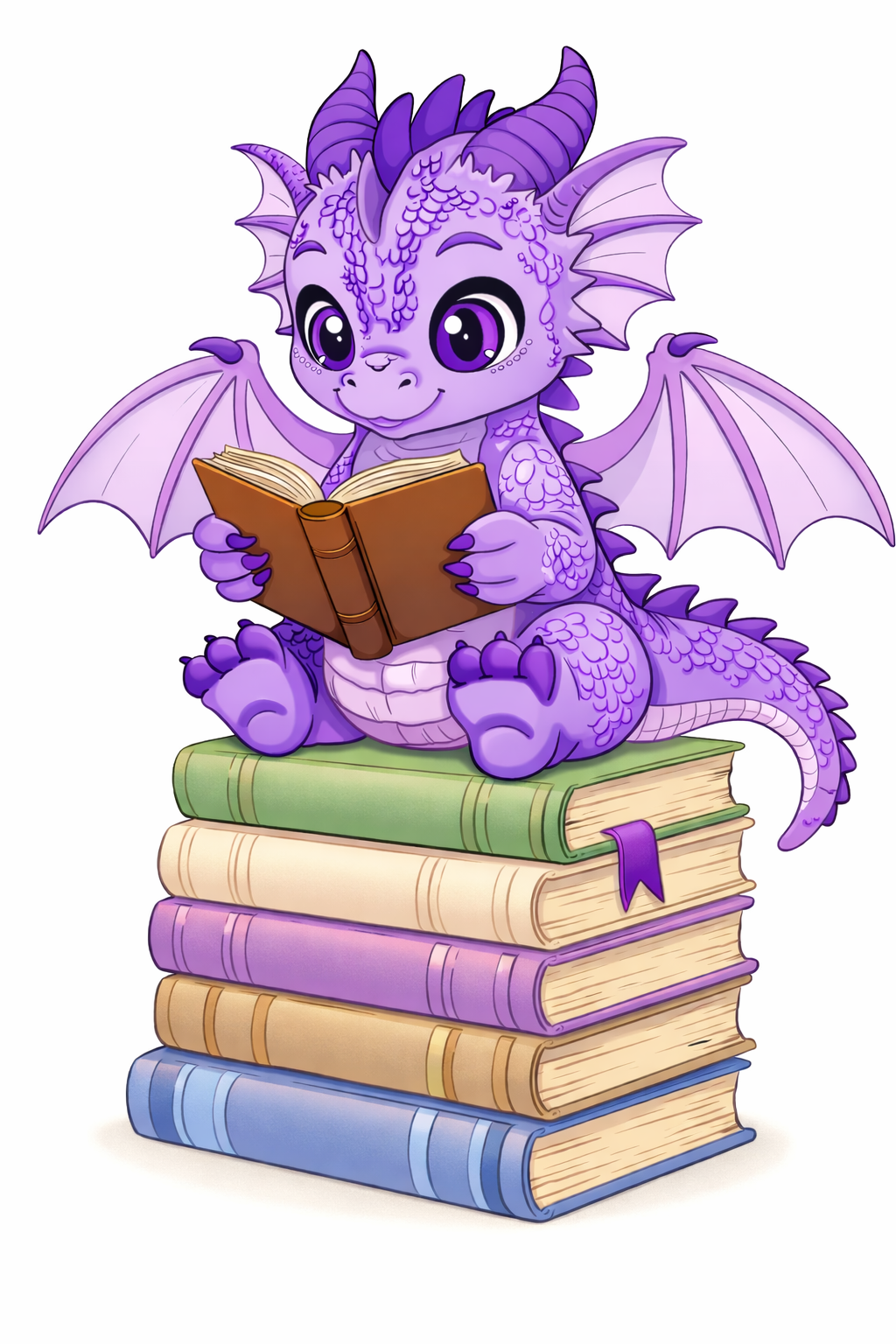 Book Dragon Canvas Totes - multiple options! Black bottom or color tote
