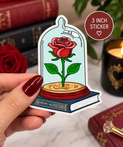 Bookish Vinyl Stickers – 3 Inch Waterproof Decals for Readers, Romantasy Fans, and Book Lovers | Bundle & Individual Options