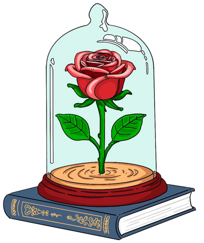 Small canvas Tote featuring double sided original print of a Wendy Owens Design