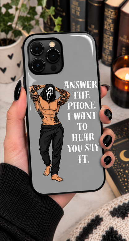 Masked Men for Book Lovers Phone Case| BookTok Aesthetic | Reader Gift | Wireless Charging Compatible | Designs by Wendy Owens  iPhone 13 through 17 Pro Max & Air and Samsung Galaxy and Pixel