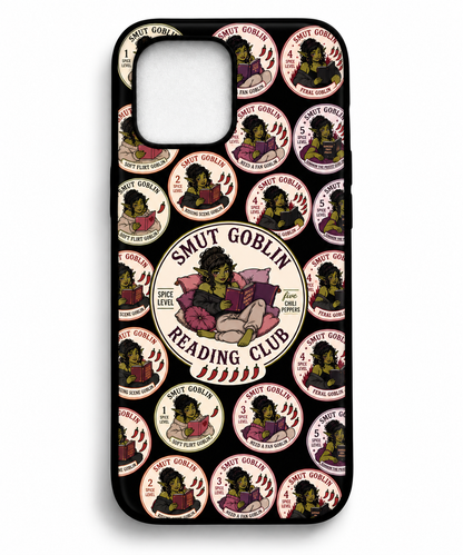 Dark Romance Spicy Book Lovers Phone Case| BookTok Aesthetic | Reader Gift | Wireless Charging Compatible | Designs by Wendy Owens  iPhone 13 through 17 Pro Max & Air and Samsung Galaxy and Pixel