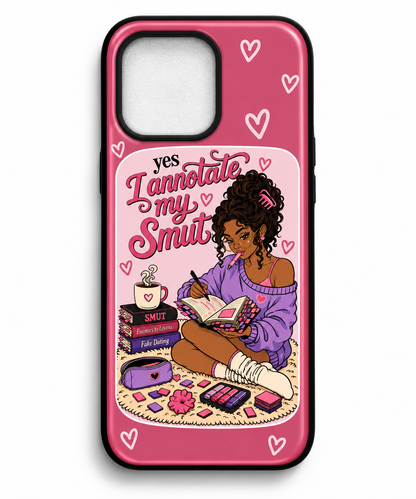 Trope Book Lover sayings Phone Case| BookTok Aesthetic | Reader Gift | Wireless Charging Compatible | Designs by Wendy Owens  iPhone 13 through 17 Pro Max & Air and Samsung Galaxy and Pixel