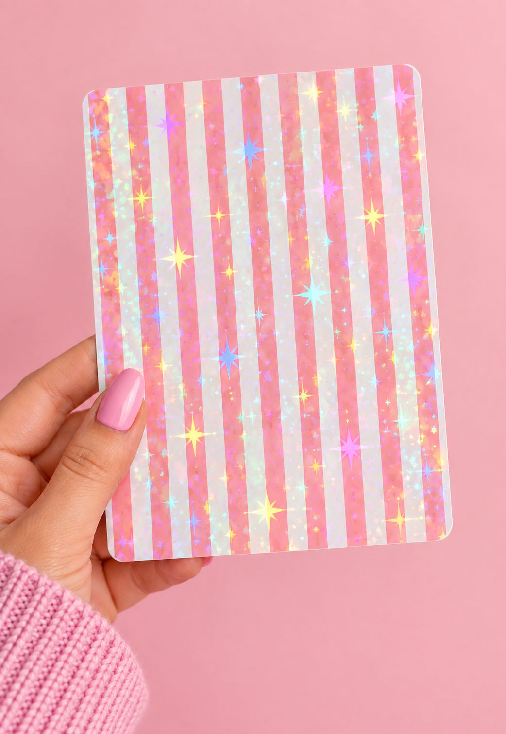 Basic 11th gen (2022) and Basic 12th gen (2024) Kindle Insert – Original Bookish Art by Wendy Owens | E-Reader Clear Case Insert | Matte or Holographic Stars