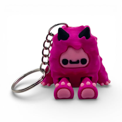 3D Printed Adorably Spooky and Cute Keychains | Kawaii Goth Accessories
