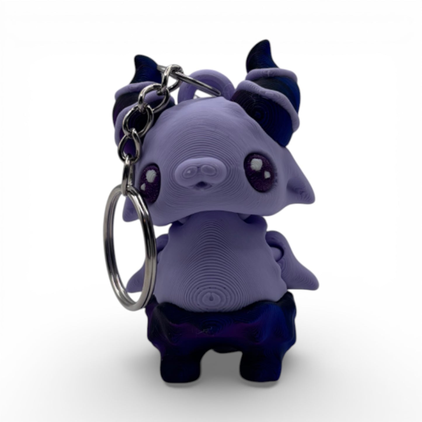 3D Printed Adorably Spooky and Cute Keychains | Kawaii Goth Accessories