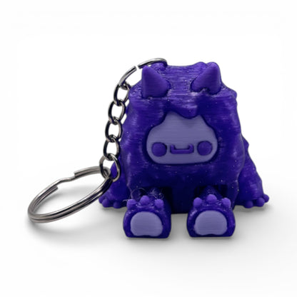 3D Printed Adorably Spooky and Cute Keychains | Kawaii Goth Accessories