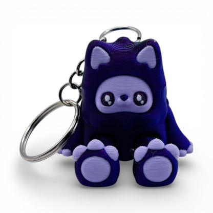 3D Printed Adorably Spooky and Cute Keychains | Kawaii Goth Accessories
