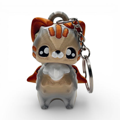 3D Printed Adorably Spooky and Cute Keychains | Kawaii Goth Accessories