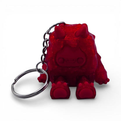 3D Printed Adorably Spooky and Cute Keychains | Kawaii Goth Accessories
