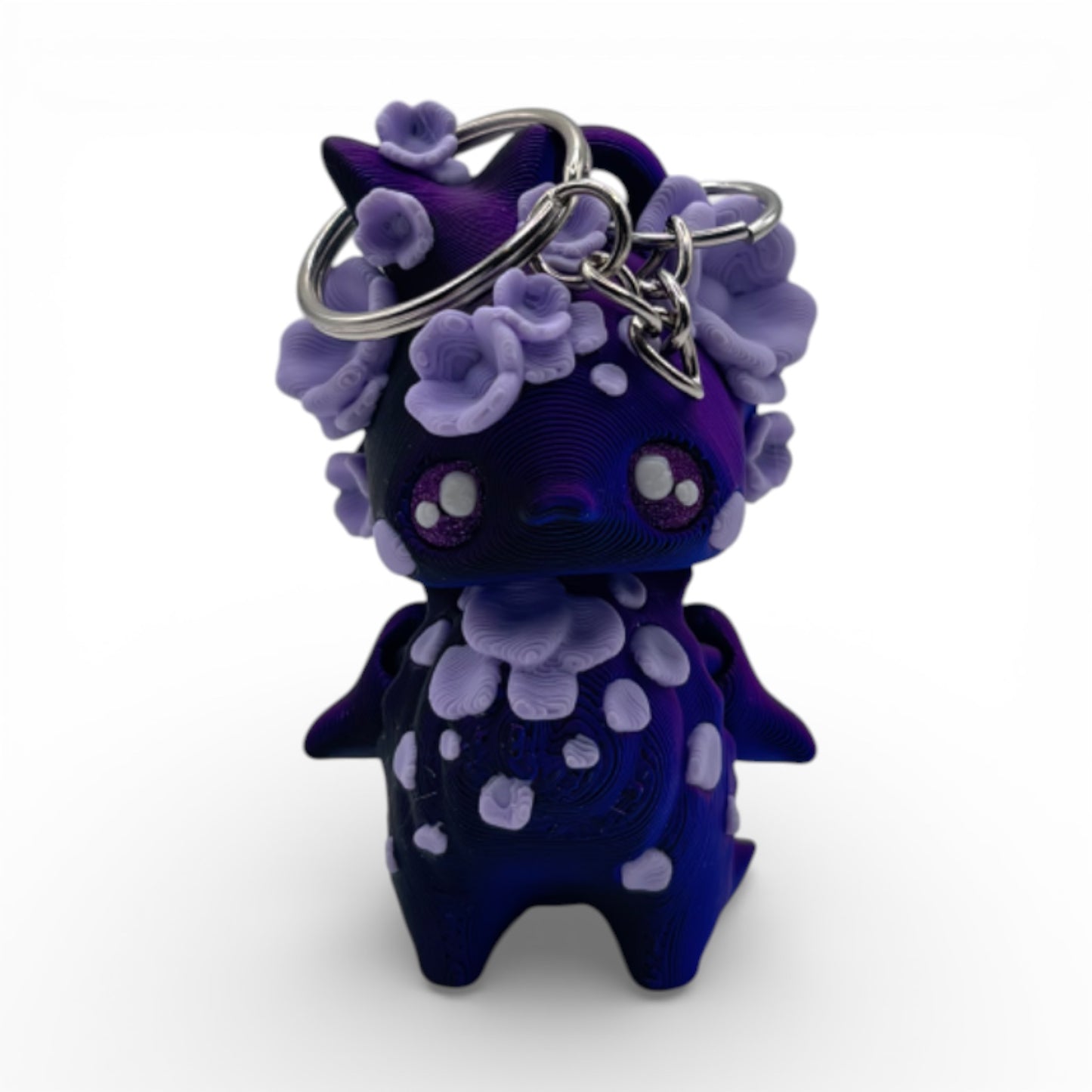 3D Printed Adorably Spooky and Cute Keychains | Kawaii Goth Accessories