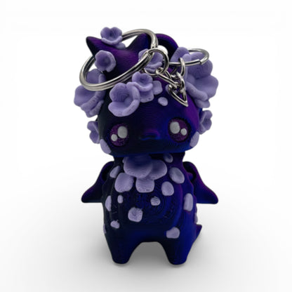 3D Printed Adorably Spooky and Cute Keychains | Kawaii Goth Accessories