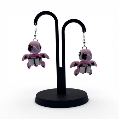 Articulated 3D Printed Earrings - Bookish Turtles & More!