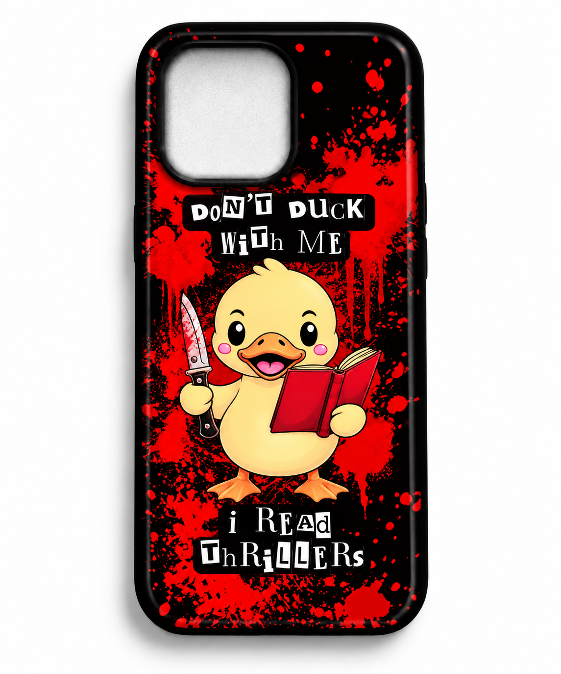 Spooky vibe for Book Lovers Phone Case| BookTok Aesthetic | Reader Gift | Wireless Charging Compatible | Designs by Wendy Owens  iPhone 13 through 17 Pro Max & Air and Samsung Galaxy and Pixel
