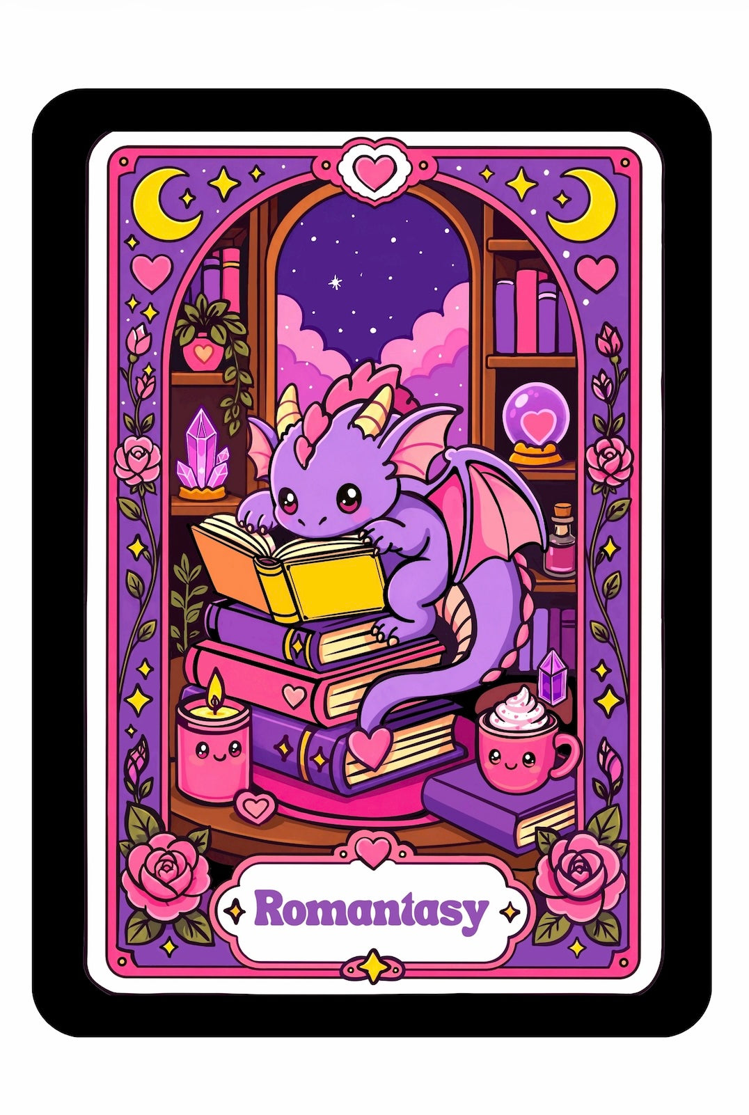 ipad mini 6/7 - clear case INSERT – Original Bookish Art by Wendy Owens | E-Reader Clear Case Insert | Matte or Holographic Stars