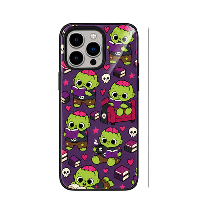 Spooky vibe for Book Lovers Phone Case| BookTok Aesthetic | Reader Gift | Wireless Charging Compatible | Designs by Wendy Owens  iPhone 13 through 17 Pro Max & Air and Samsung Galaxy and Pixel