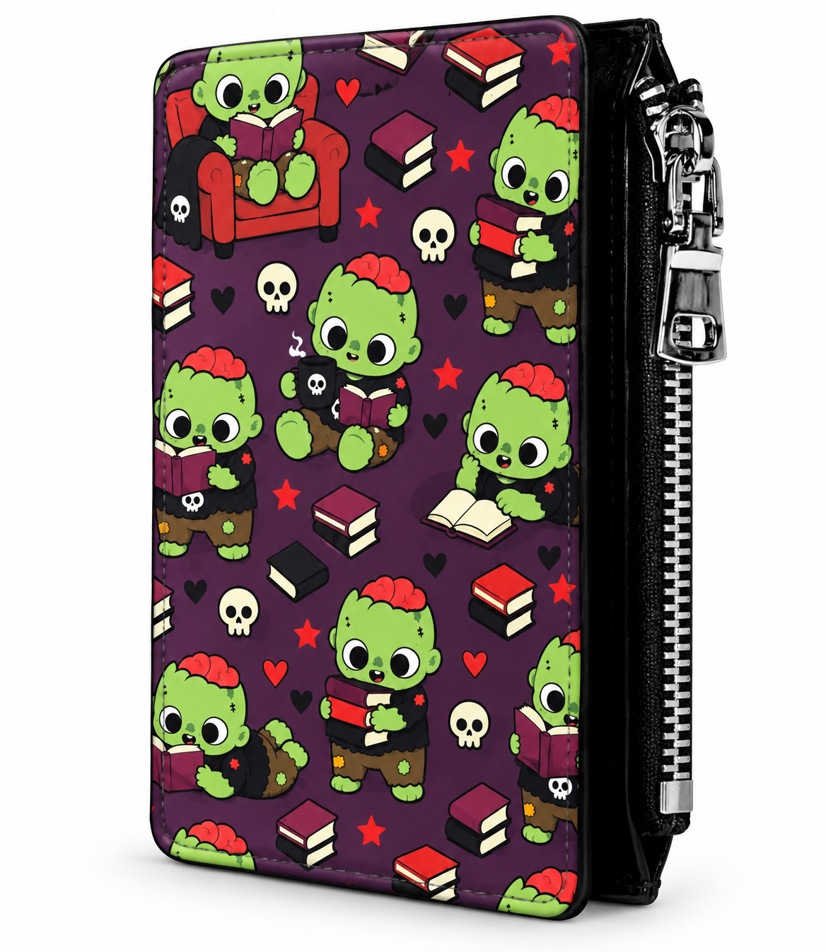 Bookish Zipper Wallet – Book Lover Wallets, Multiple Reader Styles